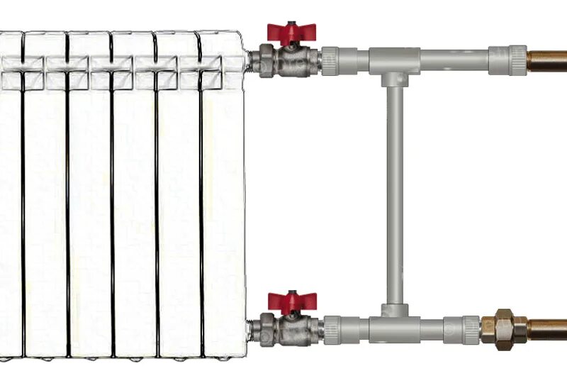 Без байпаса. Байпас перемычка в системе отопления. Перемычка байпас для радиаторов отопления. Перемычка для батарей отопления байпас. Байпас для однотрубной системы радиатора отопления.