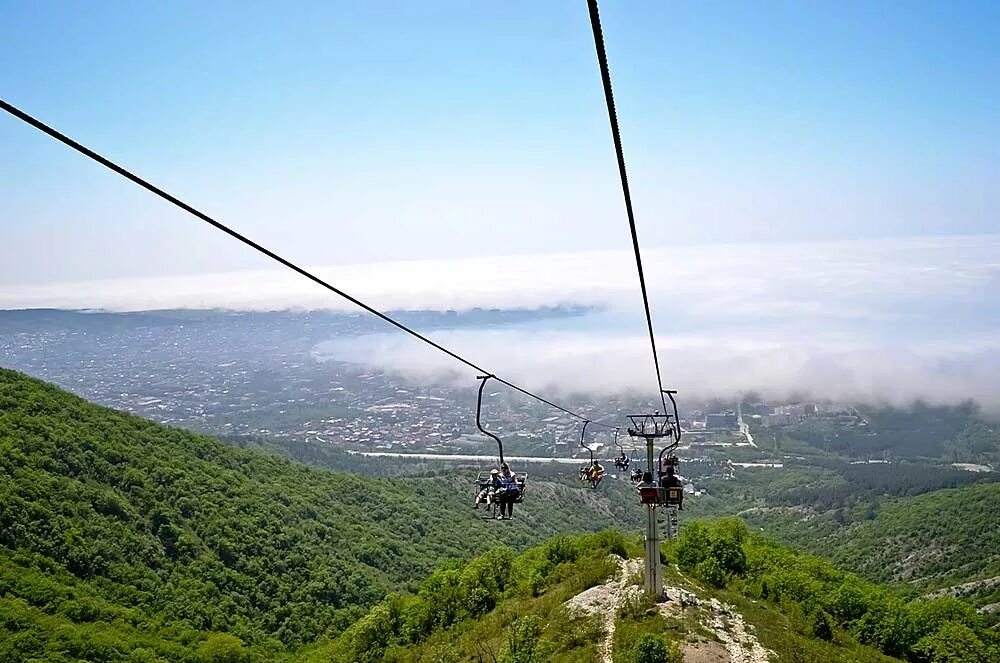 Парк олимп цены. Канатка Олимп в Геленджике.