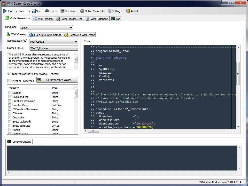 Установка win32 приложения