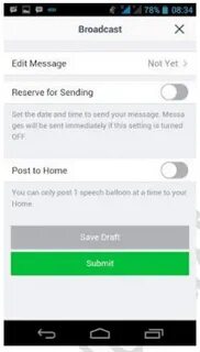 Edit message