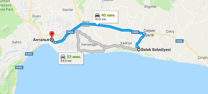 От анталии до алании сколько ехать. Расстояние от аэропорта Анталии до Белека на машине. Расстояние от Анталия до Белека. Расстояние от Белека до Анталии на машине. Карта Турции Анталия Белек.