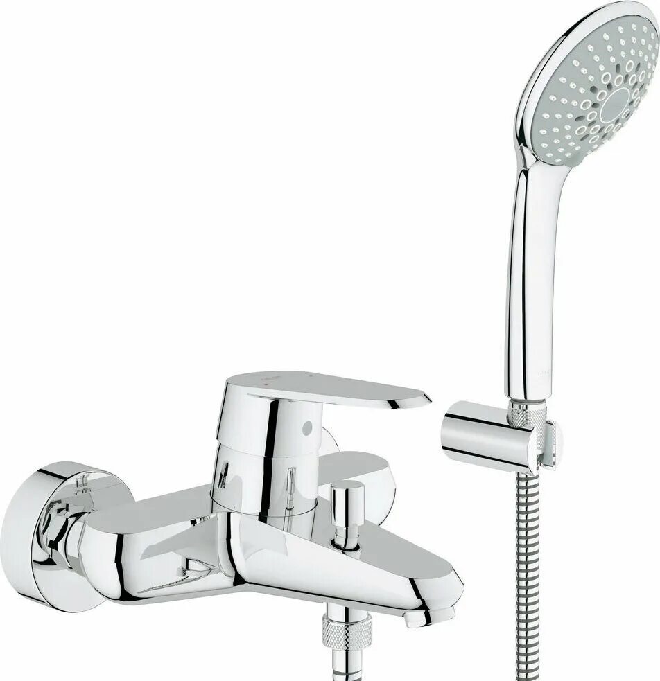 Смесители для ванны grohe хром. Смеситель для ванны Грое с душем. Смеситель Грое ЕВРОДИСК для ванны. Grohe Eurodisc Cosmopolitan. Смеситель для ванны 33390001 Eurodisc New однорыч.Grohe.