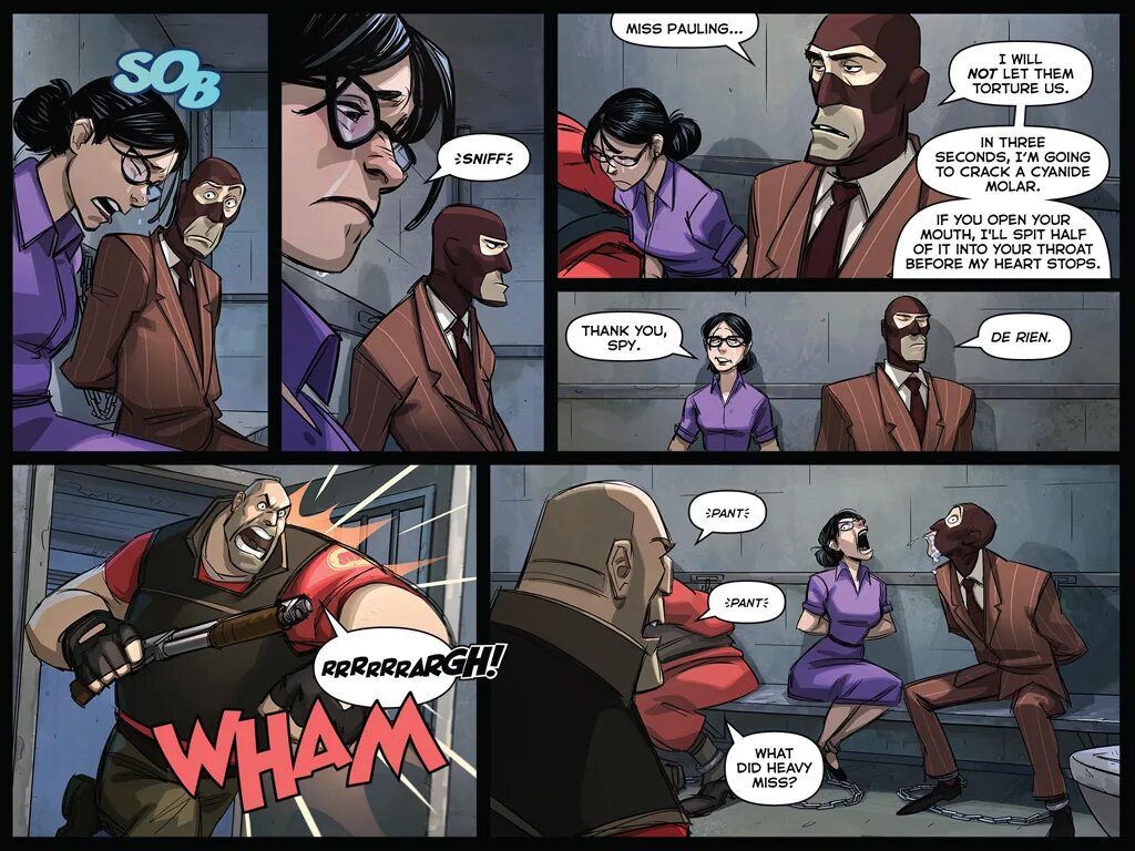 Dottore and the spy на русском