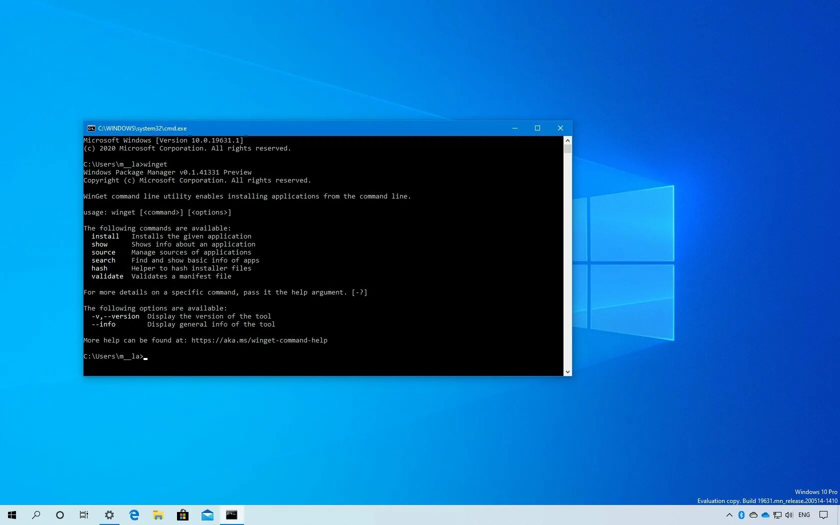 Window package. Windows package manager. command windows. winget windows. windows command line.