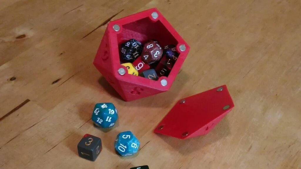 Dice box. Складывающаяся dice tower. dnd box.