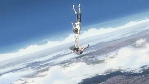 High up into the sky