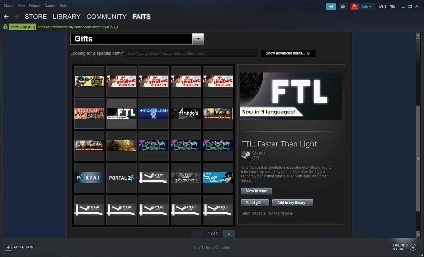 Steam инвентарь. Что такое стим гифт. трейд инвентарь стим. инвентарь стим 2025.