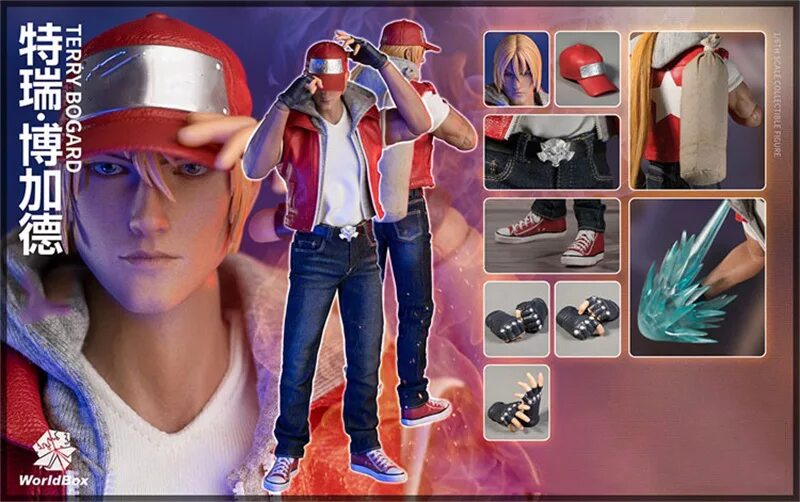 Worldbox collection. Worldbox 1/6 терри богард. worldbox 1/6 терри богард «король бойцов». фанко поп кинг оф файтерс терри богард. что за игра лс.