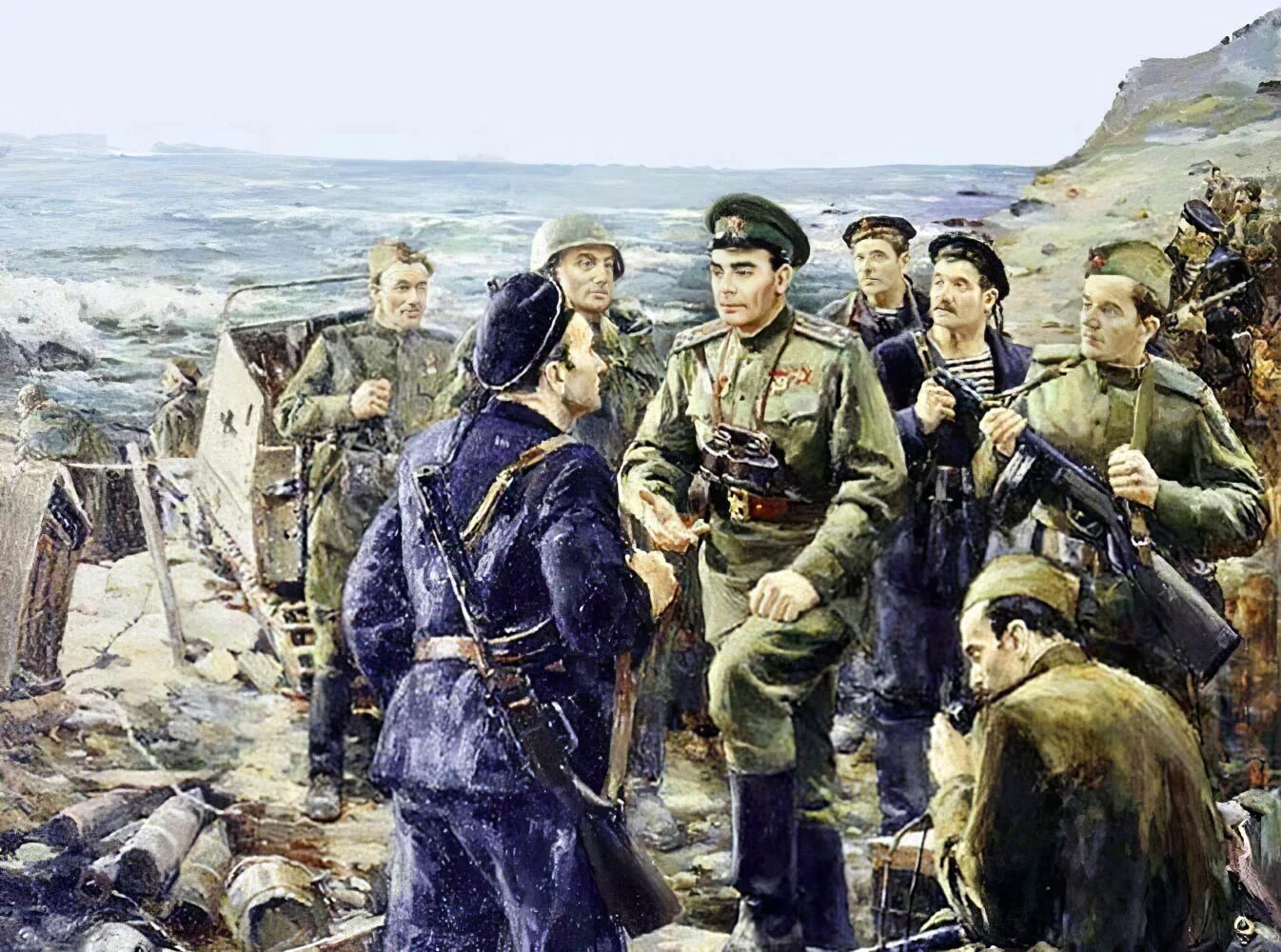 сражение на малой земле. высадка десанта на малую землю в новороссийске. бои на «малой земле». сражение на малой земле. высадка десанта на малую землю в новороссийске.