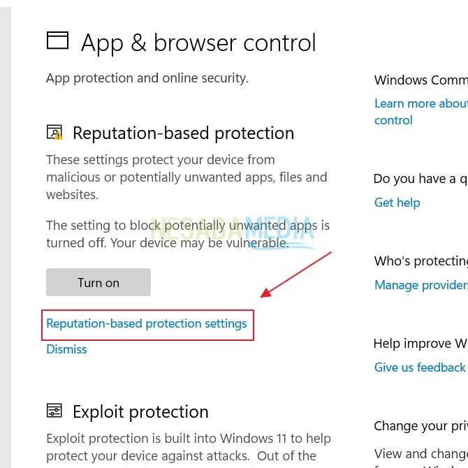 Check application settings. Check apps and files.