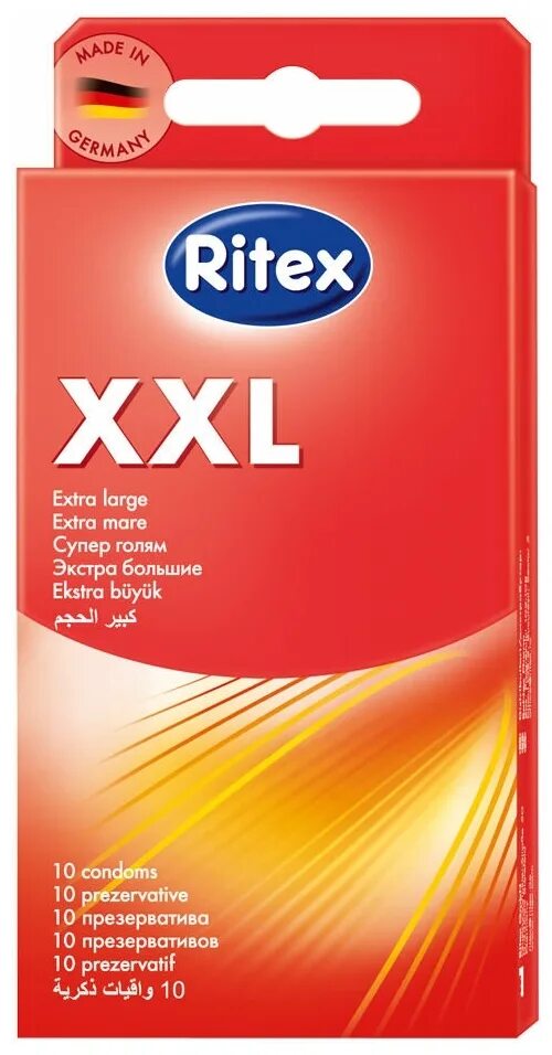 Extra description. Ritex XXL. Презики XXL. Презервативы больших размеров. Презервативы Ritex XXL, 8 шт..