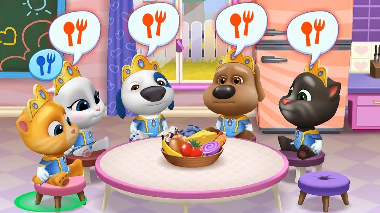 Том друзья на андроид. Talking tom and friends becca. игра моя говорящая бекка. my talking tom friends rock n roll outfit. бекка из игры том.