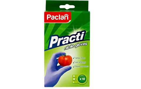 Перчатки резиновые paclan practi
