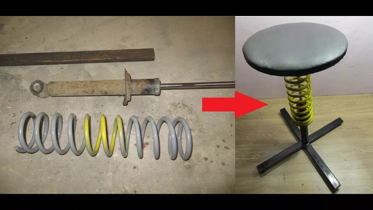Шикарное применение старых амортизаторов! Hydraulic press from old car shock abs