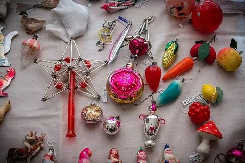Елочная игрушка времена года