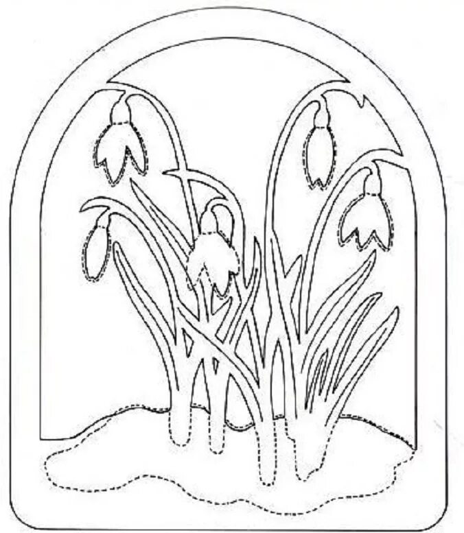 Трафарет подснежника для вырезания. Весенние вырезалки на окна. Весенние трафареты для вырезания. Весенние вытынанки на окна. Весенние трафареты на окна.
