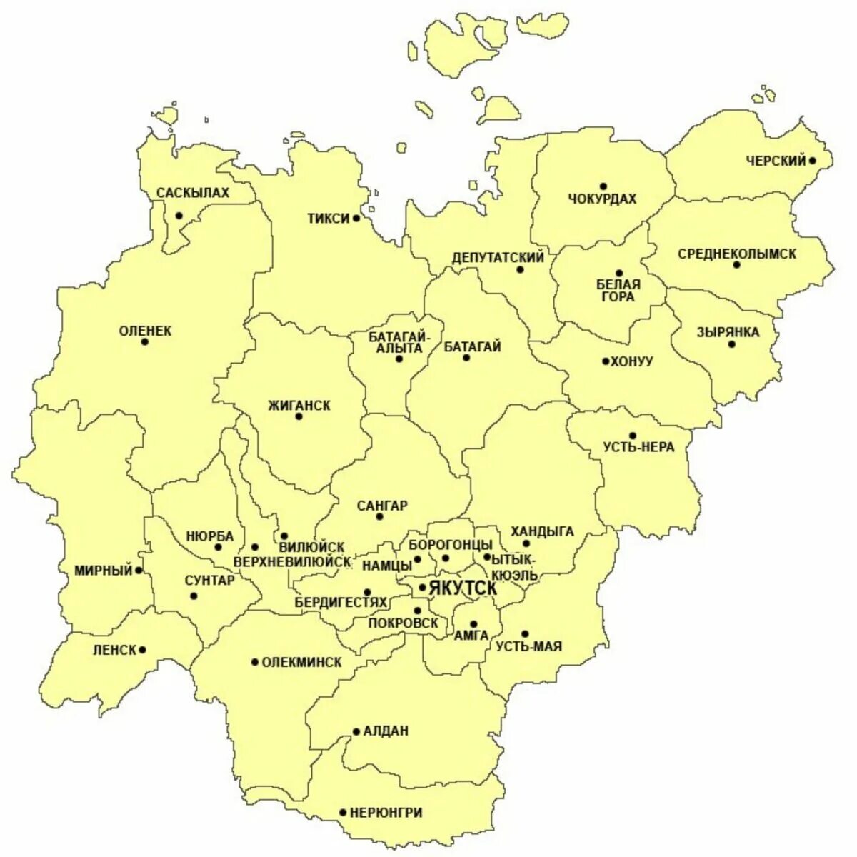 Ы каком районе. Карта Якутии с районами. Карта Республики Саха Якутия по районам. Карта Республики Саха Якутия с улусами.