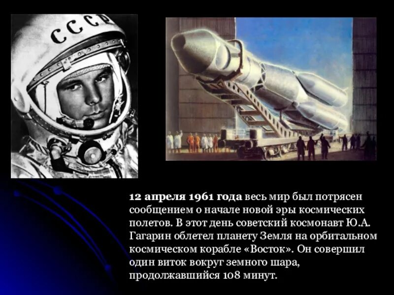 Что было в небе 12 апреля. 12 апреля 1961. корабле «восток» 12 апреля 1961 года.. первый полет в космос.
