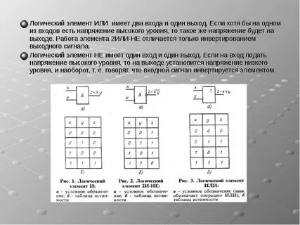 Логический 0 и 1