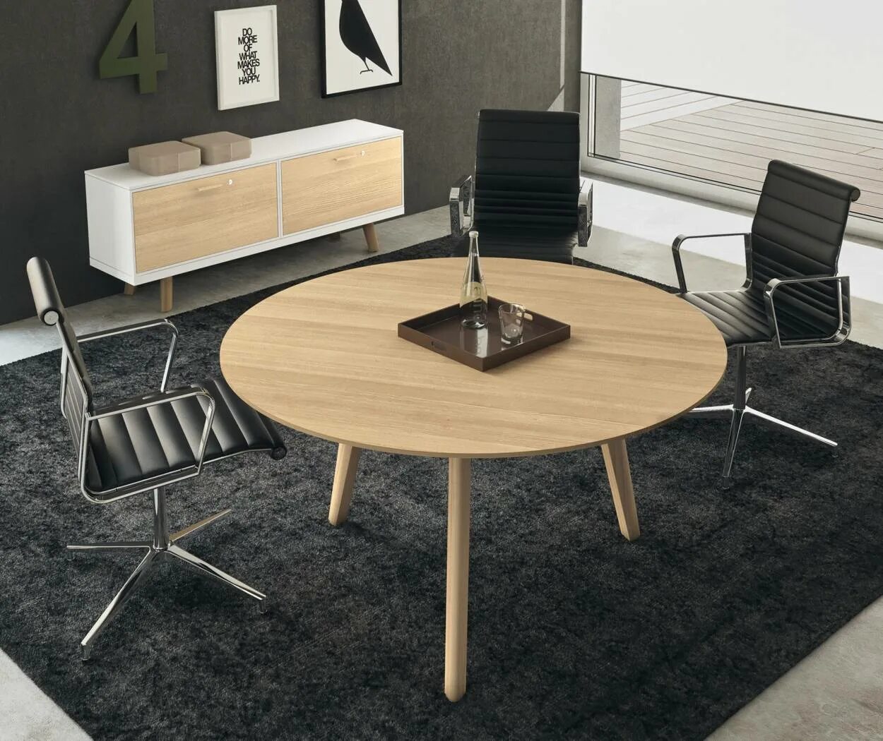 Circle table. Rail bralco meeting table. tavolo rotondo стол. стол для переговоров натуральное дерево. столы rail.