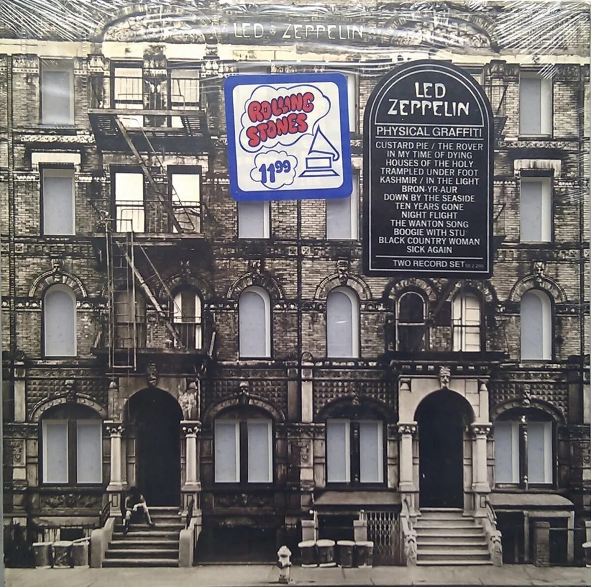 Led zeppelin physical. Лед Зеппелин physical Graffiti. Led Zeppelin physical Graffiti обложка альбома. Led Zeppelin. Physical Graffiti 2 LP. Led Zeppelin physical Graffiti 1975 обложка.