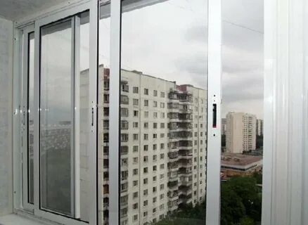 Остекление окон алюминиевым профилем