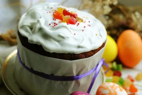 Глазурь для кулича как в магазине