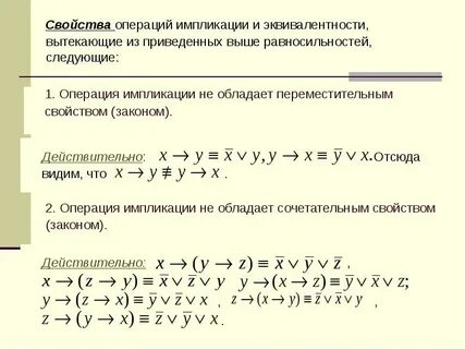 Отрицание импликации