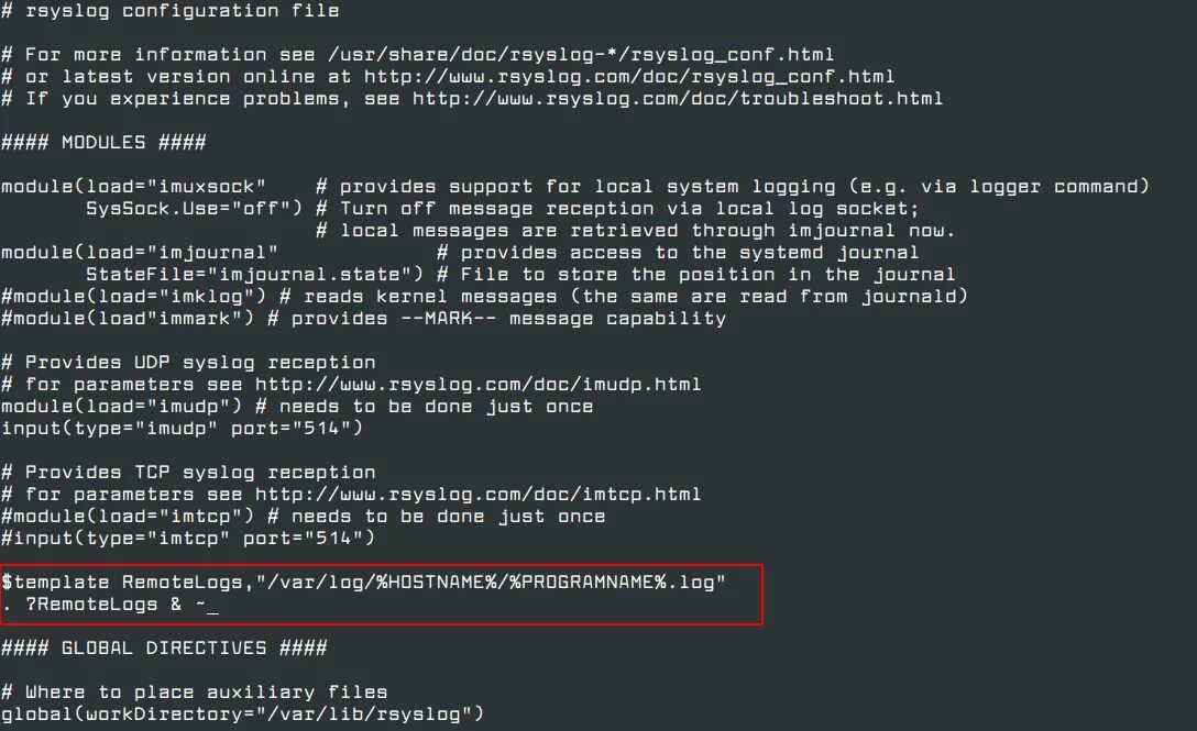 Config файл c. Служба rsyslog. файл конфигурации. пример логов varlogrsyslog. логи сервера.