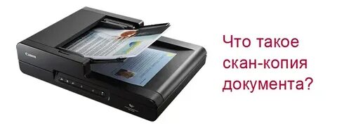 В виде сканированной копии