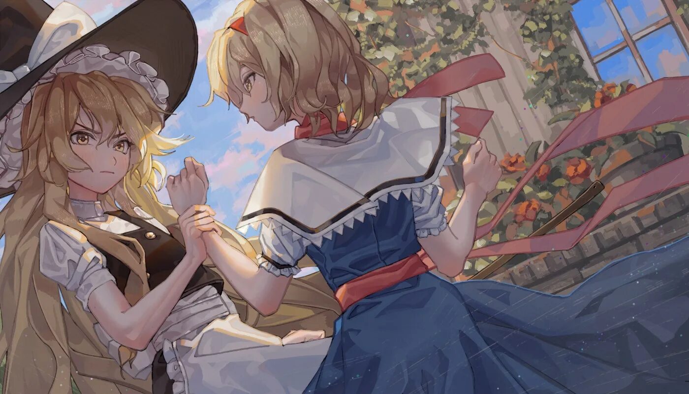 Мари са читать. Alice margatroid and marisa kirisame. алиса и мариса. алиса маргатройд и мариса. мариса кирисаме и алиса маргатроид.