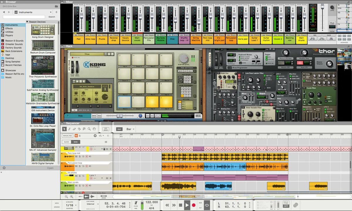 Propellerhead reason 5. Propellerhead reason 4. Reason секвенсер. DAW секвенсор. Reason plugins