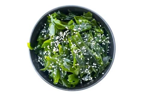 Водоросли с кунжутом