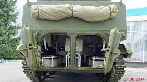 Эвакуационная емкость бронированной медицинской машины бмм 1