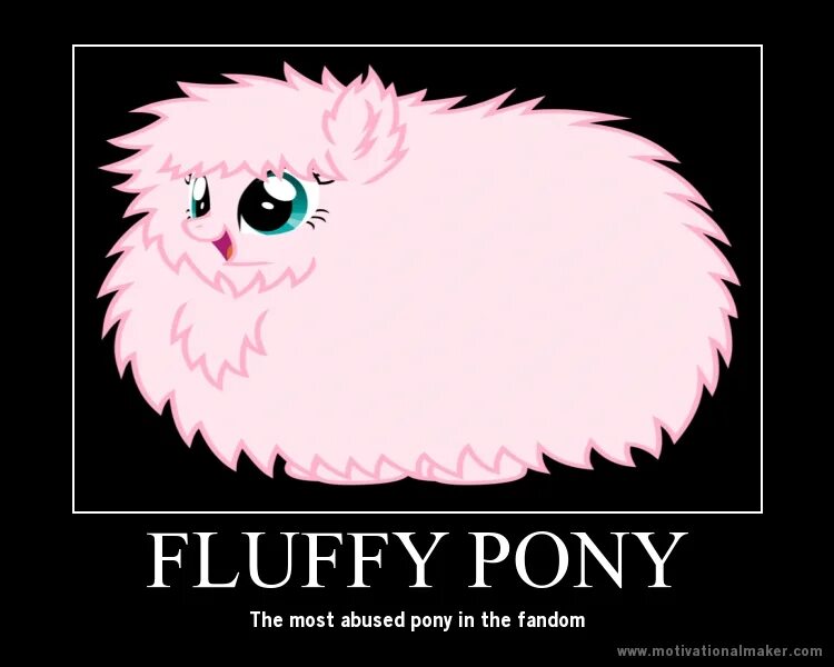 Pony abuse. Флаффи пони. Пони fluffy fluff.