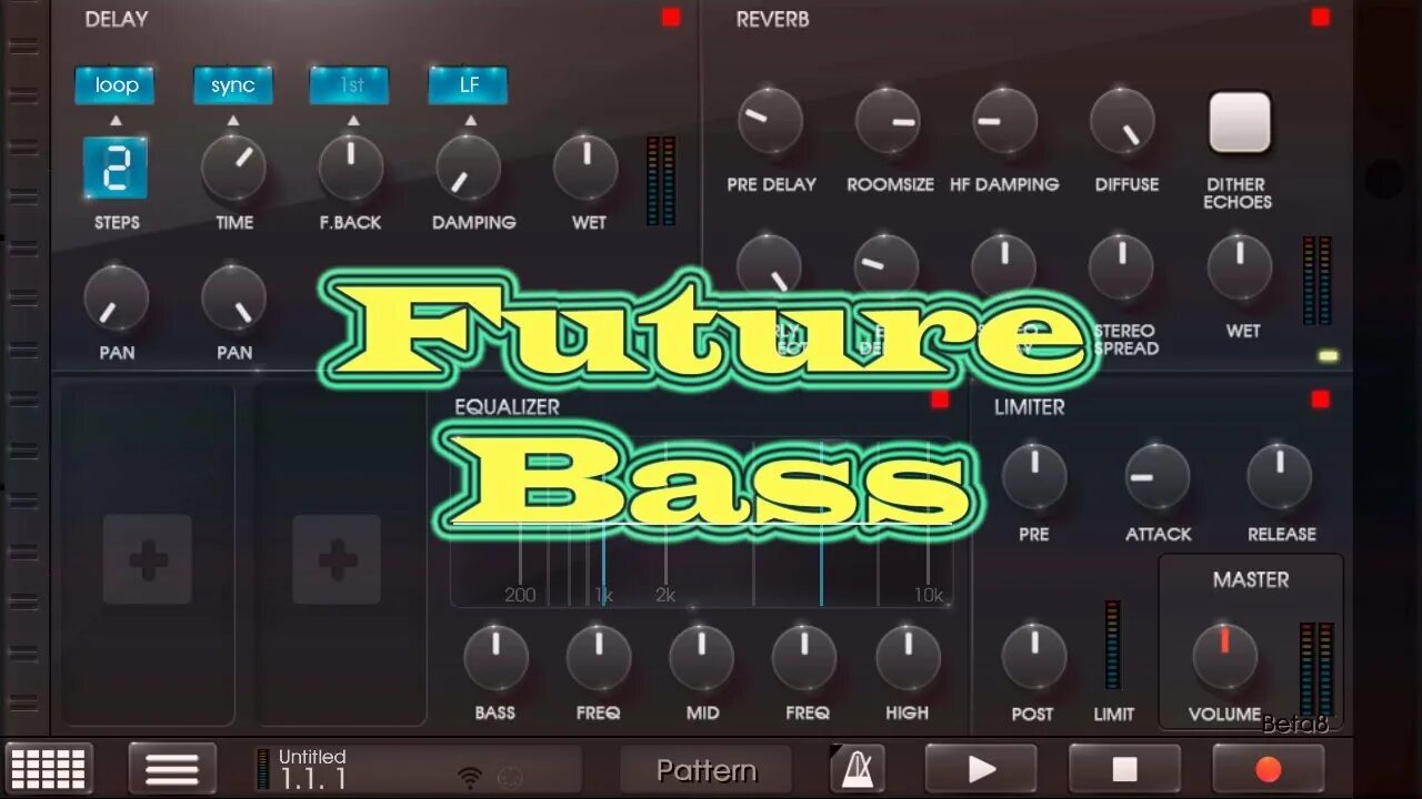 Bass сэмплы. DAW для андроид. Mobile DAW\. Bass Programming. Best DAW Android.