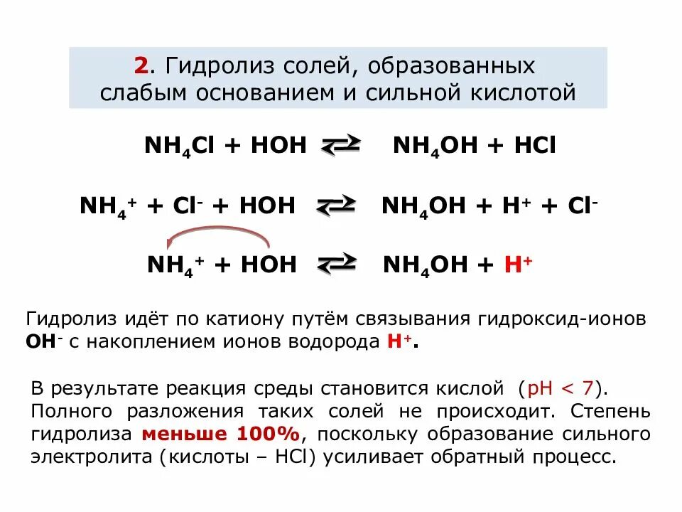 Ионное уравнение кислой соли. Химия в таблицах гидролиз солей. Гидролиз растворов солей таблица. Как идет гидролиз пример. Как определить гидролиз солей.