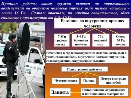 Воздействие оружием