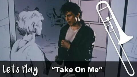 Take on me text