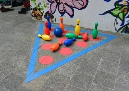 Игры на полу нарисовать