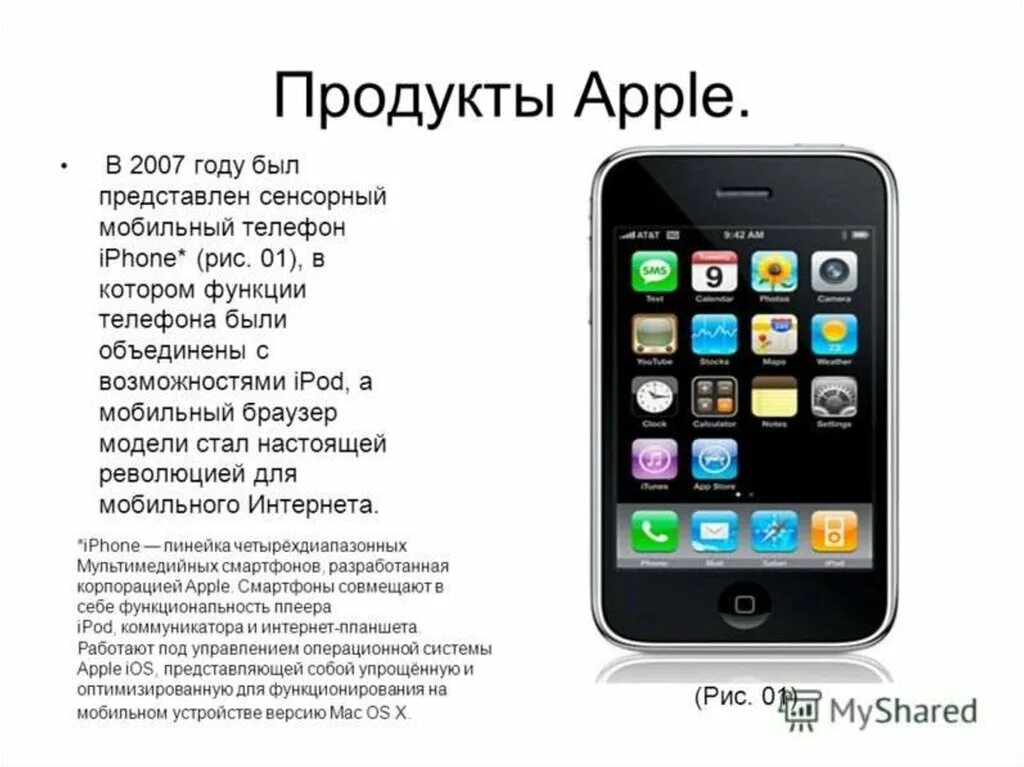 Функции смартфона. Функции телефона. В 2007 году был представлен сенсорный мобильный телефон iphone. Основные функции смартфона.