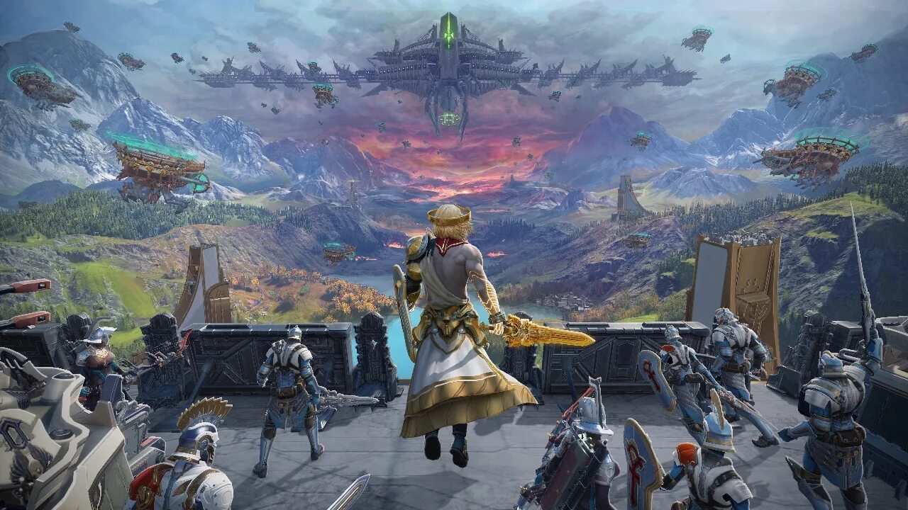 Новая эра 4. Skyforge новая эра. skyforge старая эра. скайфордж обои. дракониды скайфордж.