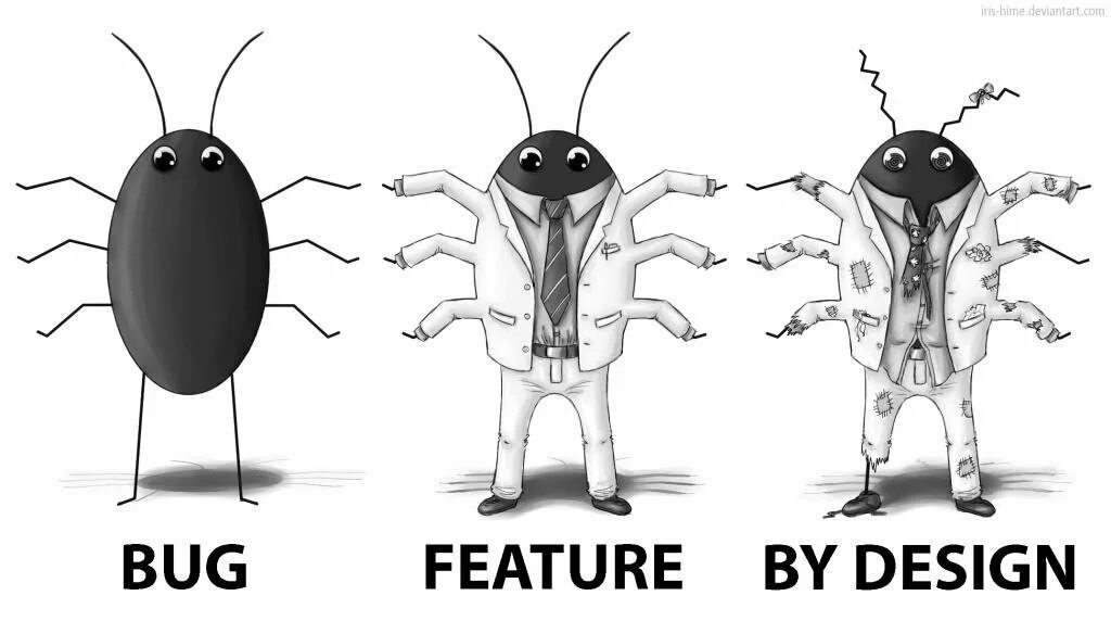 Баг и фича. Не баг а фича. Тестирование Bug. Баак. Фича это простыми словами