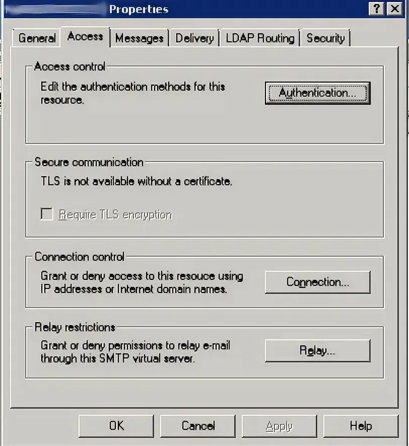 Smtp router. Авторизация smtp. тест виртуального сервера.