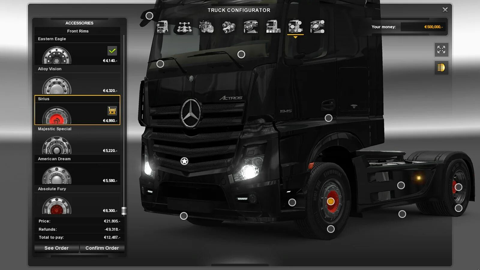 Как зарабатывать в етс 2. Euro truck simulator 2 диск. euro truck simulator 2 шина диск. игра евро трек симулятор 2 диск. колёса для мермедес етс 2 1.21.