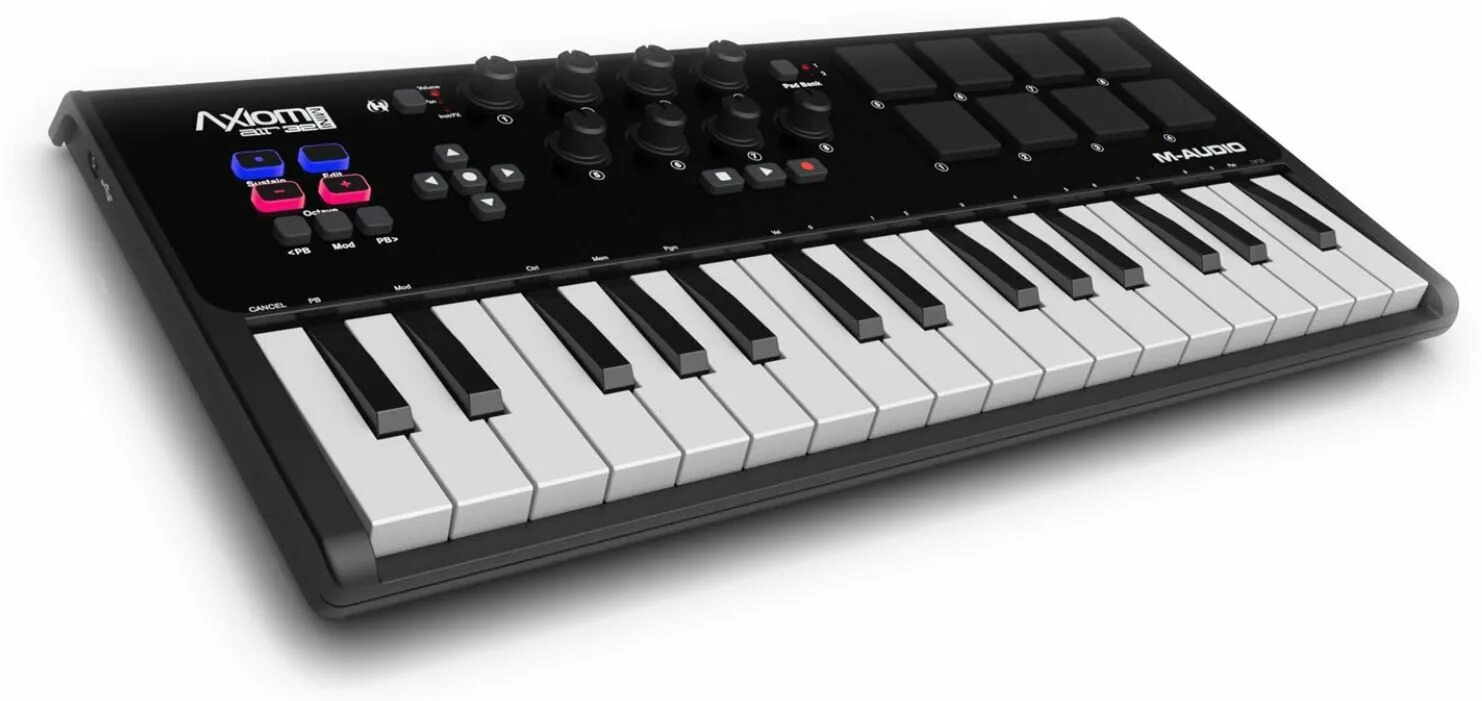 Midi powered. M-audio axiom air mini 32. midi-клавиатура m-audio axiom air mini 32. миди клавиатура m audio axiom 32. midi-клавиатура m-audio axiom air 61.