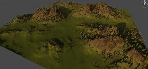 Unity ландшафт