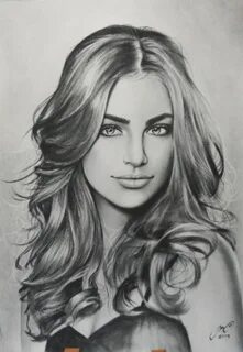 Рисунки женщины фото