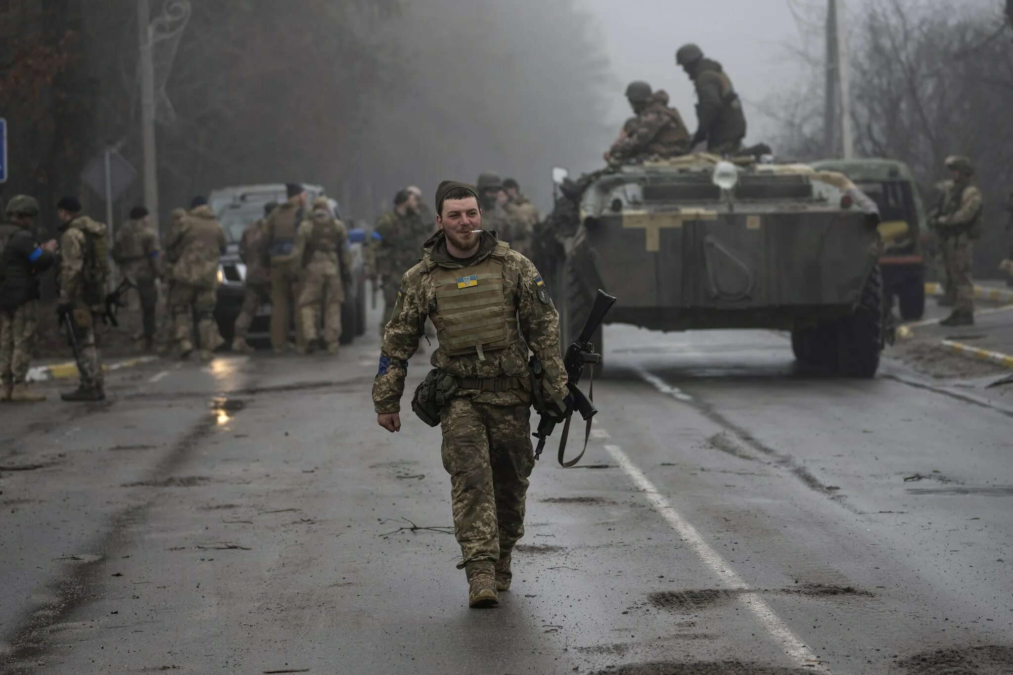 Боевые действия. Украинские военные. Вайнаукрайна. Бои на украине 17.03 2024
