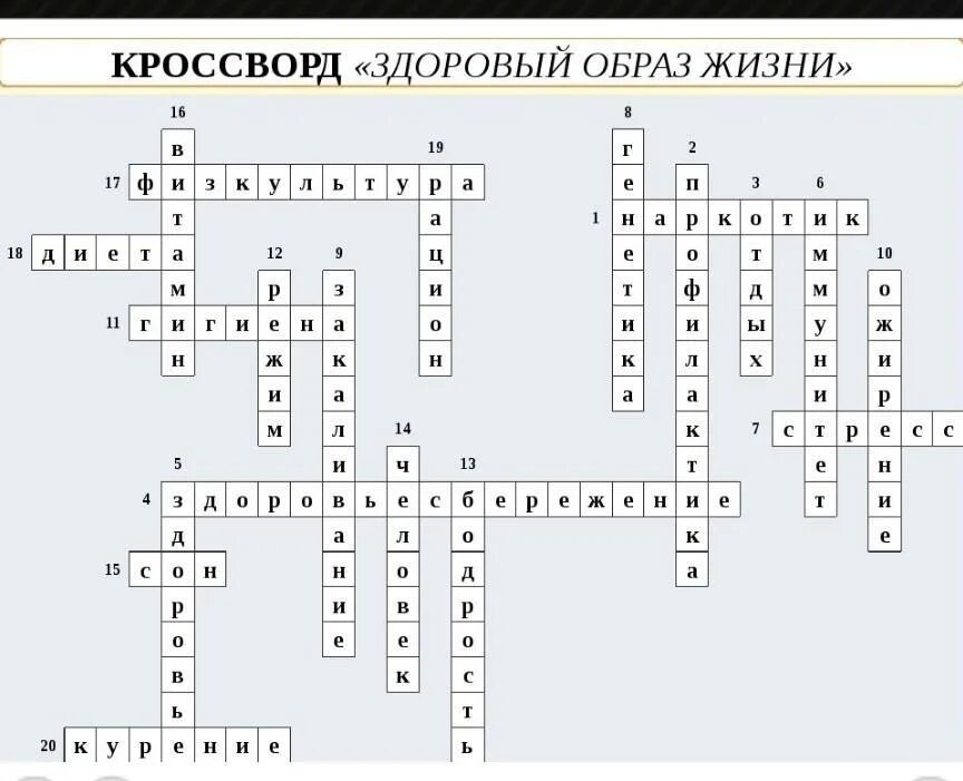 Кроссворд на слово организм. Кроссворд здоровый образ жизни 5 класс ОБЖ. Кроссворд на тему здоровый образ жизни. Кроссворд на тему ЗОЖ. Кроссворд по ЗОЖ.